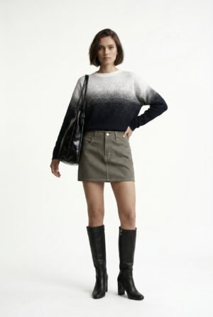 Suéter Degradado Monocromo